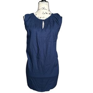 Croft & Barrow 2X Navy Tunic EUC